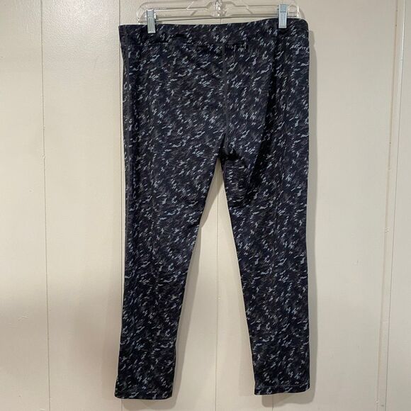 Nike Dri-Fit Men’s XL Compression Leggings Black Gray Patterned Tights - Picture 2 of 7